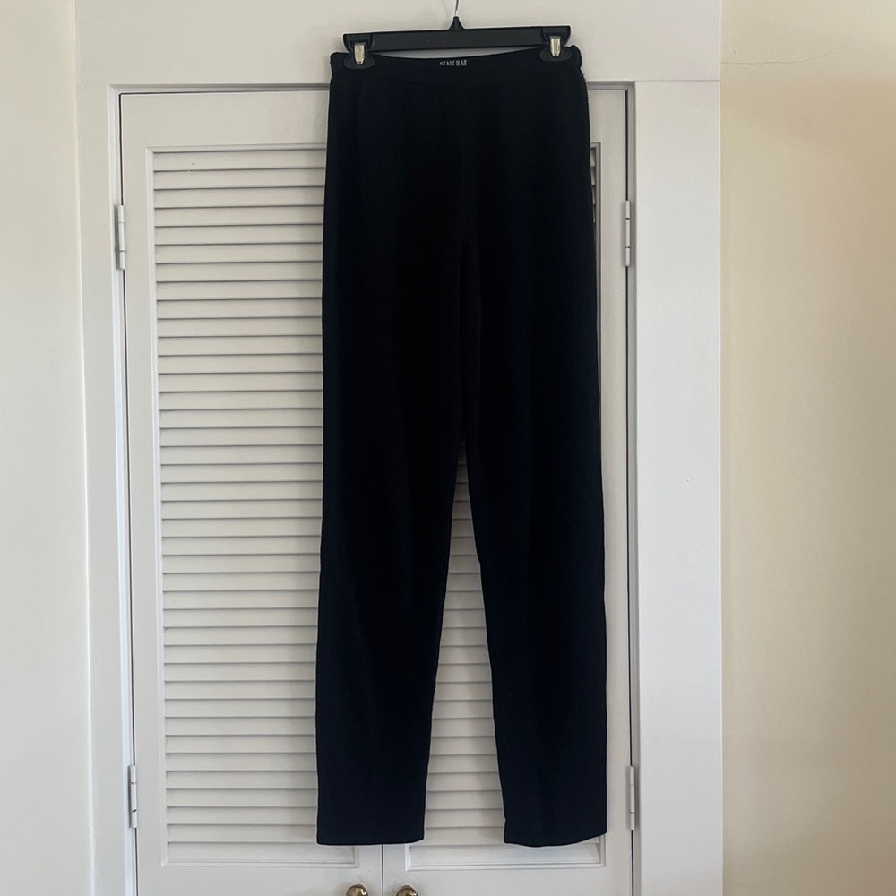 Searle Blatt Black Knit Pants
